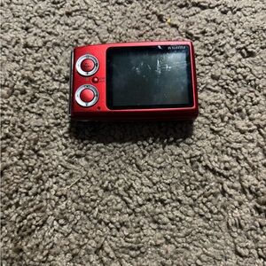 Red Portable Audio & Video Device